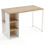 115 cm Computertisch mit 5 Ablagefächern, Natur-Finish 1
