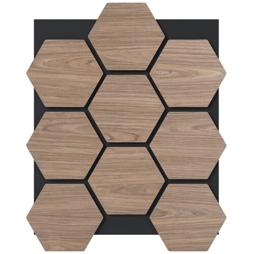 Akustikwandpaneele, 4er-Pack, 81 x 66 cm, schallabsorbierend