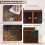 Estantería de 7 cubos, vertical u horizontal, marrón rústico 4