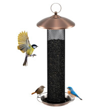 Eichhörnchensicheres Vogelfutterhaus, 1,6 kg Fassungsvermögen, wetterfest