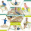 3-teiliges Indoor-Kletterset mit Rutsche und Wippe 4