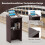 Stehpult mit Ablage und Kabelmanagement 4