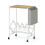 Rolling Turntable Stand with Vinyl Storage & Magazine Rack 1