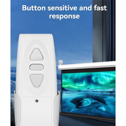 Remote Control 433MHZ Projector Screen Controller Electrical Curtain Wireless Remote Control  Receiver US Plug