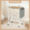 Rolling Turntable Stand with Vinyl Storage & Magazine Rack 2
