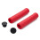 Λαβές ποδηλασίας Worgeous Sponge Handle Grip Κόκκινες για ποδηλάτες Mountain Biking2Pair 1