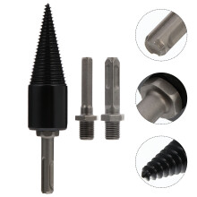 Worgeous1Set Holzspalter-Bohrer-Kegel-Brennholzspalter-Werkzeug für elektrische Bohrmaschinen