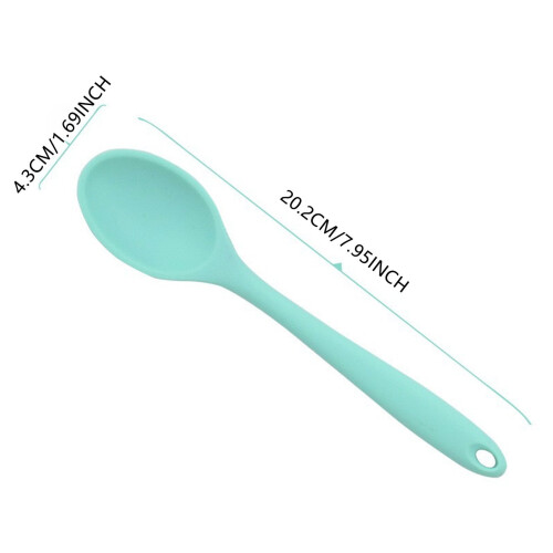 Colher de silicone perfurada resistente ao calor até 230C (446F) 2