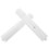Toalettpappershållarstång – Plast, 13,5 cm, 2-pack 1
