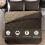 King Comforter Set Brown Tan 3-Piece All-Season 5