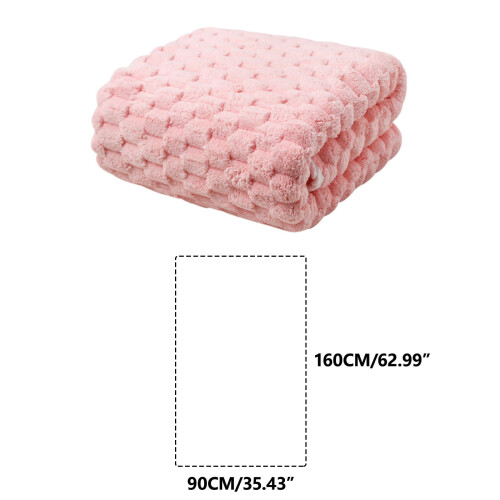 Conjunto de toalhas de banho waffle 65,43x65 polegadas, microfibra de veludo coral leve e de secagem rápida, altamente absorvente para banho, 2