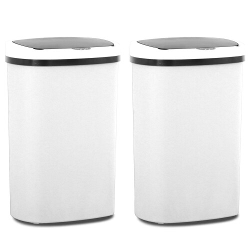Cubo de basura automático para cocina de 13 galones