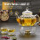 Glass candle warmer base for teapot, 1 piece 4
