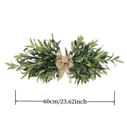 Artificial Olive Swag with Leaves and Fruit 23 inch 2