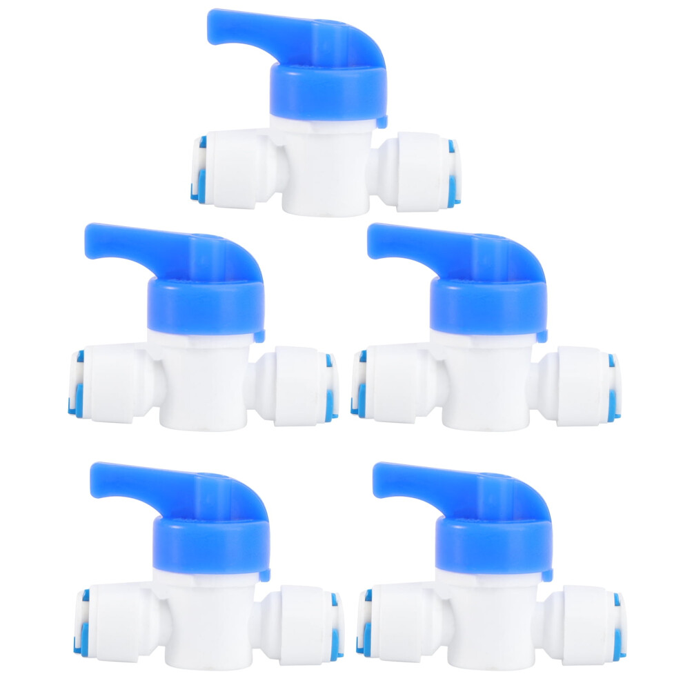 5 Pcs Quick Connect Ball Valve Water Valve Quick Connector Valve Od Tube Ball Valve 9338982250177
