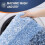 Navy Microfiber Bath Mat 36x24 in – Non-Slip, Absorbent, 5