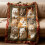 Plaid bohème chat doux et confortable pour la décoration intérieure 7
