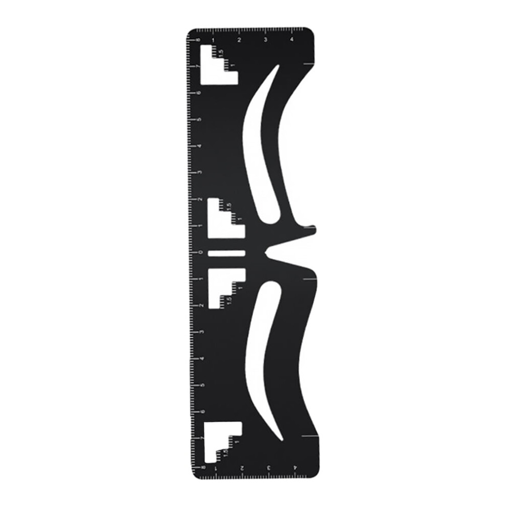 Eyebrow Stencil Ruler Brow Shaper Measurement Shaping Reusable Shapers Makeup Drawing Microblading Tracer Measuring Tool