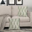 Μαξιλαροθήκες Boho σε χρώμα Sage Green 18x18, Σετ 2 τεμαχίων, Γεωμετρικές θήκες μαξιλαριού 3