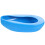 OUNONA Opbergpot Bedpan Blauw Plastic 1 stuk 1