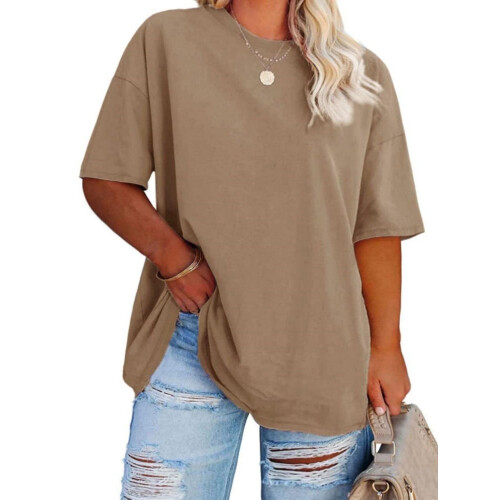 Γυναικεία μπλουζάκια μεγάλων μεγεθών, oversized μπλουζάκια, καλοκαιρινά τοπ με μισά