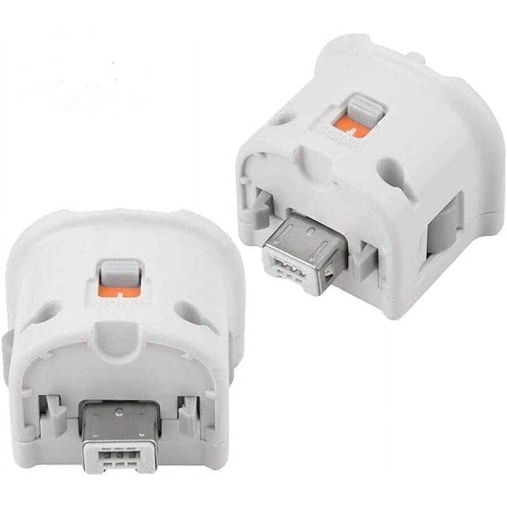 Wii Motion Plus Adapter For Original Wii Remote (2-Pack) (White) White 9482726754589