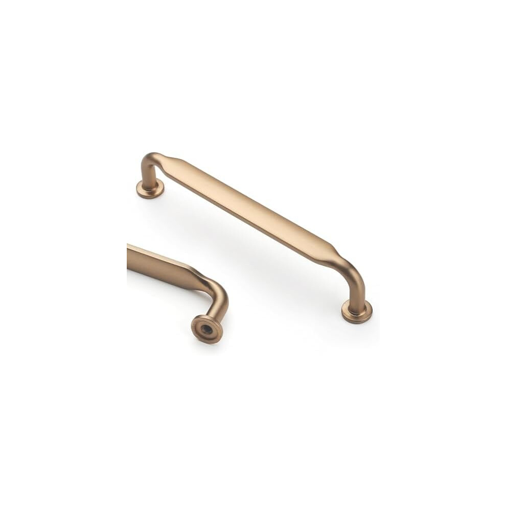 10 Pack 5 Inch(128Mm) Champagne Bronze Kitchen Cabinet Handles, Cabinet Pulls Kitchen Cabinet Hardware For Cupboard Drawer Pulls 9482726754510