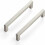 Lot de 12 poignées de meuble noir mat de 160 mm 1