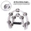 Tambourine Double Row 10 Inch 2 Pack 6