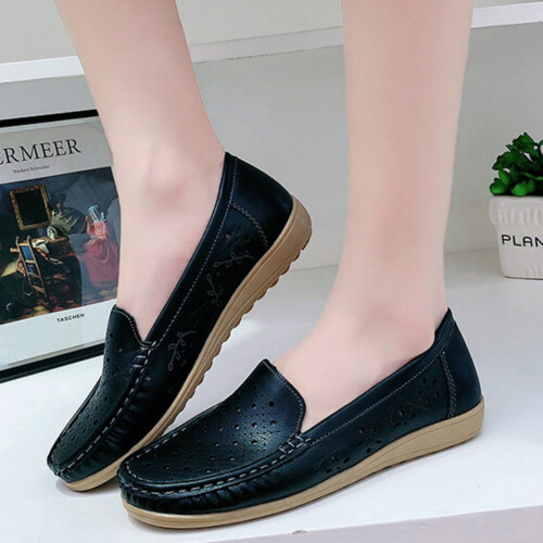 Γυναικεία αναπνεύσιμα μοκασίνια από mesh με slip-on 2