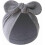 Gorro turbante de algodão com laço para bebê (4 peças) 5