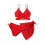 BULLPIANO3Piece Μαγιό Μπικίνι με Φούστα Παραλίας που Σκεπάζει 8Y-14Y 1