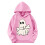 Moletom infantil com capuz e estampa de Halloween. 1