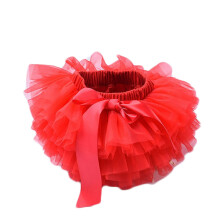 Fashion Kids Girls Ballet Skirt Short Soft Yarn Breathable Princess Skirt For Children Mesh Puffy Skirt Tutu Skirts,Red