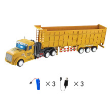 Semi Truck Toys for Boys,Electric Toy Truck Truck and Trailer Toys for Boys,Durable Wheels Big Country Toys,Style1