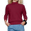 Pulls à manches longues pour femmes, pulls décontractés, pulls amples à col montant, pulls en maille pour femmes, pulls d'automne et d'hiver 3