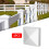 4 Pyramid Post Covers,Fence pers Deck Sun Protection Posts Top 7