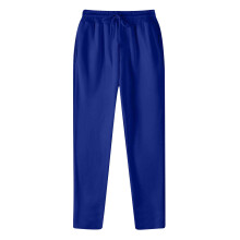 Até 60% de desconto em calças de moletom femininas e masculinas com cordão na cintura, cores sólidas e estilo casual.