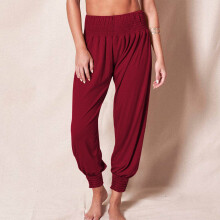 Haine de toamnă pentru femei! Colanți sport, yoga, pliuri, cu talie medie, elastici, culoare solidă, culoare vin, M