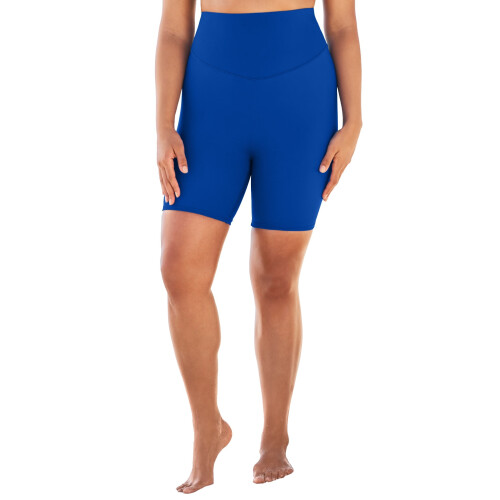 Swim365Γυναικείο σορτς μαγιό 360 Powermesh για αγόρια, μεγάλο μέγεθος, με έλεγχο κοιλιάς