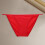 Culotte string bikini taille basse, sans coutures, couleur unie, extensible, invisible 4