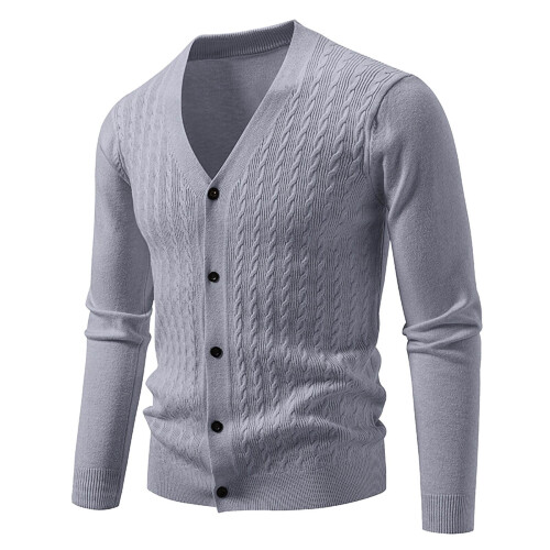 Pulls de Noël moches pour hommes, pull col V en maille jacquard