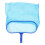 Zwembadschepnet, blauw plastic, 1 stuk 2