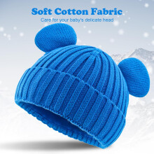 Toddler Boy Winter Beanie Baby Knit Hat Warm Girl Beanies Newborn Cute Hats for Kids
