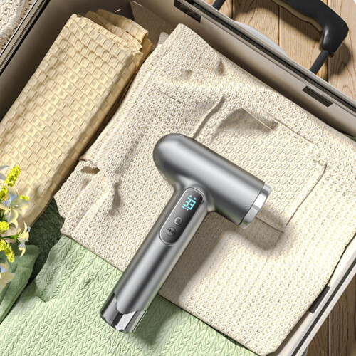 Trådløs hårføner – sølvgrå, 3-trinns, USB-C 2