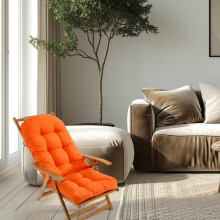 Dickes Liegekissen für Stühle und Sofas, 155 cm