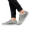 Breda barfotaskor med kanvas, minimalistiska sneakers, grå, 9,5 3