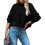 Womens Sweaters Fall Winter Solid Crewneck Casual Pullover Wool Knit Sweater 2