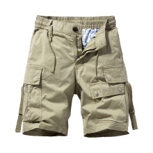 Pantalones cortos cargo Survivor con cinturón para hombre - Tallas regulares y grandes