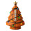Voetbalvormige kerstboomversiering met lichtjes 2